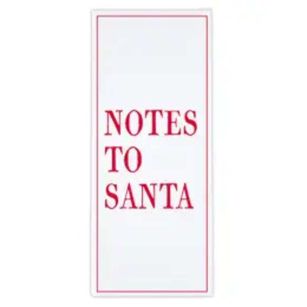 List Pad - Notes to Santa/NIB